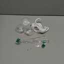 Straw Cup Conversion Kit for Dr Browns Narrow and Narrow Glass Baby Bottles,Weighted Straw Replacement Kit with Soft Straw Top and Handle, 6m+, Pack of 3