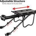 ROCKBROS Rear Bike Rack Quick Release Bike Cargo Rack Luggage Bike Rack Rear Mountain Bike Rack