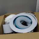 Above Ground Pool Skimmer,No Installation Required, no Adjustable Bracket Required,Comes with 10 Filter Socks, Tri-Float Spin Pool Skimmer,This is the Latest Upgrade