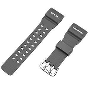 Hstrap Quick Release Silicone Watch Bands Strap for Men Women Replacement Rubber Watch Band Compatible for Casio GG1000 GSG100 GWG100 Hstrap Quick Release Silicone Watch Bands Strap for Men Women Replacement Rubber Watch Band Compatible for Casio GG1000 GSG100 GWG100