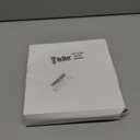 Yerliker 36 Pcs Clear Table Skirting Clips with Hook and Loop Plastic Tablecloth Holder Clips for Meeting Party Indoor Outdoor Events, Large