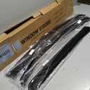 Window Visors Rain Guards for 2017-2026 Honda Ridgeline, Out-Channel Window Vent Wind Deflectors Visors Shades for 17-26 Honda Ridgeline