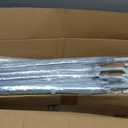 Saintrygo 20 Pack Clear Umbrellas Bulk,Windproof Waterproof Stick Wedding Umbrellas with J Hook Handle for Outdoor Events