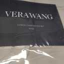 Vera Wang - King Comforter Set, Ultra-Soft Chenille Bedding w/Matching Pillowcases, Lightweight for Year Round Comforter, 3 Piece Bed Set (Beige)