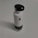 Hydro Flask Water Bottle - Insulated Stainless Steel - Non Spill, Leakproof in 21 Oz White