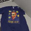 Gogh For It Let It Gogh Vincent Van Gogh Artist Funny Image T-Shirt, XXL, Black 