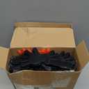 Junkin 48 Pcs Hand Clappers Bulk 7.5 x 3.5 Inch Plastic Noise Makers Party Favors Cheers Clapping Noise Makers Clacker for Soccer Match Football Sporting Event Birthday Game Supplies (Red,Black)