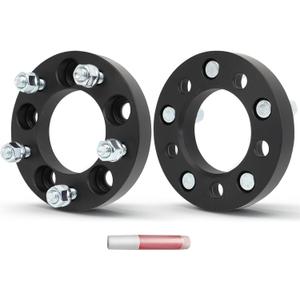 OCPTY 5x4.75 Wheel Spacers 1 inch 5x4.75 to 5x5 Wheel Adapters for Blazer for Camaro for Corvette for Eldorado for Firebird for Jimmy 12x1.5 Studs 87.1mm Hub Bore Hub Centric Wheel Adapters 5 lug 2PCS