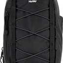 Hurley Men's Crossbody Sling Bag, Black, One Size