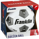 Franklin Sports Soccer Balls - Youth & Adult - Size 3 - Single & Bulk Packs - Black & White