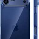 TORRAS for iPhone 17 Pro Max Case Crystal Blue, [Anti-Yellowing][Military-Grade Protection], Ultra Slim Anti-Scratch Back, Soft Bumper, Non-Slip Protective Phone Cover, Blue 6.9"