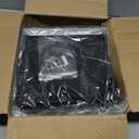 Inclined File Organizer for Desk, 7-Section Vertical File Folder Holder Office Desk Organizer Metal Rack File Wire Mesh Desktop Document Sorter for Office School Classroom Home (Black)