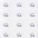 4-Pack Shower Caddy Adhesive Replacement, Transparent Adhesive Hooks Stickers, Strong Hook Strip for Shower Caddy Basket Shelf, Soap Holder, Bathroom Storage Racks and Kitchen Racks