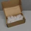 uxcell 50pcs PP Plastic Disc Top Caps, 28/410 Replacement Press Caps Durable Dispensing Lids for Squeeze Bottles, Refillable Bottles, Plastic, Empty, Shampoo, Clear