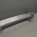 Rear Bumper Reinforcement Impact Bar for Chevy for GMC for Terrain 2018-2020 Steel Black Mat