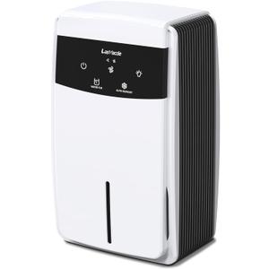 Dehumidifier with Drain Hose for Bathroom, 95 OZ Dehumidifiers for Home Bedroom Basement & RV with Auto Shut-off, Aromatherapy