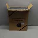 Pinkpum Black 6 Pack Closet Organizers Storage Bins, Stackable Plastic Drawer Basket for Clothing, Stackable Storage Bins Shelf Storage Container for Closet Wardrobe Bedroom Bathroom Office