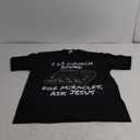 I Do Church Sound For Miracles Ask Jesus Audio Tech Funny T-Shirt (Small, Black)