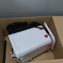 Heated Chicken Waterer 5 Gallon, 20L Poultry Waterer Feeder Set with Stand,12 Drinking Nipples, Chicken Coop Accessories for 1525 Chickens