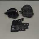 EIRONA 1/ 2 Exercise Bike Pedals for Indoor Bike, Stationary Bike, Spin Bike, Gym Pedals with Toe Clips, 1 pair