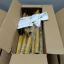 Wedding Arch Backdrop Stand,6.6FT,6FT Wedding Arch Frame for Party Gold Metal Arch Stand Set of 2 for Wedding Ceremony Baby Shower Graduation Decoration