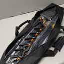 EMART Backdrop Stand 10x7ft(WxH) Photo Studio Adjustable Background Stand Support kit with 2 Crossbars, 8 Clamps, 2 Sandbags and Carry Bag for Parties, Events Decoration, Wedding, Photography