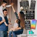 Honey Dew Gifts Family Sign, Mimi is the Name Spoiling is the Game 10 inch by 5 inch Hanging Wall Art, Decorative Wood Sign, 75582