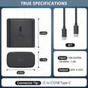 3-Pack 45W Super Fast Charger USB C Android Phone Charger Fast Charging Replacement for Samsung Galaxy S25/S25 Ultra/S25+/S24 Ultra/S24/S24+/S23 Ultra/S23/S22/S20/S21/Note 10,Galaxy Tab, 6ft C Cable