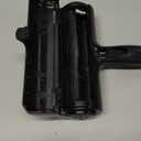 ChomChom Roller Pet Hair Remover  Original Size Reusable Lint Roller for Cat & Dog Hair on Furniture, Couch, Carpet, Car, Rugs & Bedding  Portable, Eco-Friendly (Black)