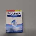 Chest Congestion, Mucinex Maximum Strength 12 Hour Extended Release Tablets, 42ct, 1200 mg Guaifenesin with extended relief of chest congestion caused by excess mucus, thins and loosens mucus (EXP 04 2027)