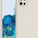 for Samsung Galaxy S20 Plus Case White, Scratch Resistant with Soft Touch, Slim Thin Phone Cover for Samsung Galaxy S20 Plus
