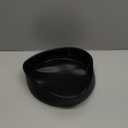 2 Pcs Silicone Cake Pan Round Baking Cake Molds Non-stick Quick Release Suitable for Cheesecake Puddings Party Favors(Black, 10 Inches)