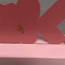 Silver Buffalo Sanrio Hello Kitty Be Kind Die Cut Metal Word Sign, 11.7" x 2 x 4.3