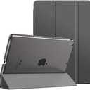 MoKo Case for iPad 10.2 iPad 9th Generation 2021/ iPad 8th Generation 2020/ iPad 7th Generation 2019, Slim Stand Hard Back Shell Smart Cover Case for iPad 10.2 inch, Auto Wake/Sleep, Space Gray