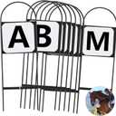 Dressage Letters Arena Markers,Metal Dressage Arena Letters Dressage Equipment for Equestrian Athletes and Events