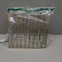 Beanie Holder Organizer, Knitted Hat Storage Rack Display Stand Metal Cap Holder for Winter Swimming Hat Display Home Entryway Tabletop Bedroom Closet Dresser Room Office (Gold, 1 Pcs)