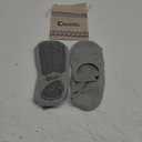 Ozaiic Pilates Socks for Women Non Slip Grip, Yoga Socks with Grippers for Barre, Hospital, Ballet, Dance, Barefoot Workout (1 Pairs- Gray, one_size)