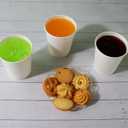 CantaGreen 3 OZ Heavy duty Cups,300 Count White Paper Bath Cup