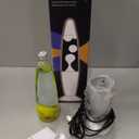 Green Magma Lamp with for Adults Kids Liquid Motion Lamps 13 Inches Mood Night Light with Sliver Base and Cap Decoration for Home Living Room Bedroom Girls Boys