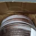 MAONAME 50 PC Brown Charger Plates Bulk, Farmhouse Faux Wood Plate Chargers, 13 inches
