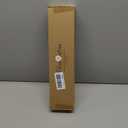 KAMANINA Gold Curtain Rod 32 to 58 Inch (2.6-4.8 Feet), 1 Inch Heavy Duty Curtain Rods for Windows, Modern Adjustable Drapery Rods with End Cap (32"-58")