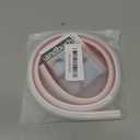 39" Side Open One Cord Hider (<1/4") for Wall Mounted Tv,Silicone Flexible Cable Cover to Hide Conceal Cords Along Wall,Wire Raceway Management Cable Concealer Channel,Electric Cord Organizer,White