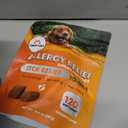 Dog Allergy Relief - 120 Count - Dog Allergy Chews Dog Itching Skin Relief for Seasonal Allergies - 10-in-1 Soft Dog Anti Itch Relief for Dogs Probiotics for Skin & Coat Supplement - Chicken Flavor