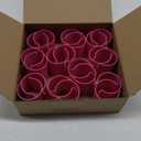 Vercraft 20 Pack Pink 2" Diameter Quilt Clips Fabric Management Sewing Clips Rail Clips for Long Arm Quilting Frames Quilt Clips Versatile Quilting Rings for Rolling Rail Frame Quilting or Hand