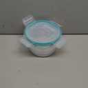 Snapware Total Solution (Pack of 2) Plastic Food Storage Containers Set, Leakproof & Airtight Locking Lids Round Tupperware, Non-Toxic BPA-Free Lids, Microwave Dishwasher Freezer Safe