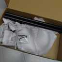 Matte Black Bathroom Accessories Set, KLJKPA 4 Pieces Bathroom Hardware Set, 24 inch Towel Bar, Towel Racks for Bathroom, Robe Towel Hooks, Toilet Paper Holder Wall Mounted