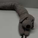 Marwood Under Door Draft Stopper Decorative Wind Stopper 32 inch for Door & Window, Weighted Animal Air Draft Stopper Snake Noise Blocker for Bottom of Door with Hanging Loops -Brown Dog