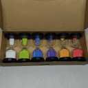 Sand Timer, Sand Timers Colorful 1/3/5/10/15/30 Minutes Sandglass Timer with Protective Cover for Classroom Home Office Cooking (Pack of 6) Multicolor (Silicone Cover+ Borosilicate Glass Body)
