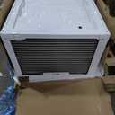 LG 24,500 BTU Smart Window Air Conditioner, 230/208V, Cools Room up to 1560 Sq. Ft. for Bedrooms, Living Room, Apartments, with Remote, 3 Fan Speeds, 24-Hour Timer, White