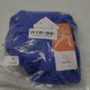 ABOCIW Women Square Neck Long Sleeve Workout Crop Top Low Medium Impact Athletic Yoga Gym Shirts with Built in Bra(ONLY TOP) (X-Large, Royal Blue)